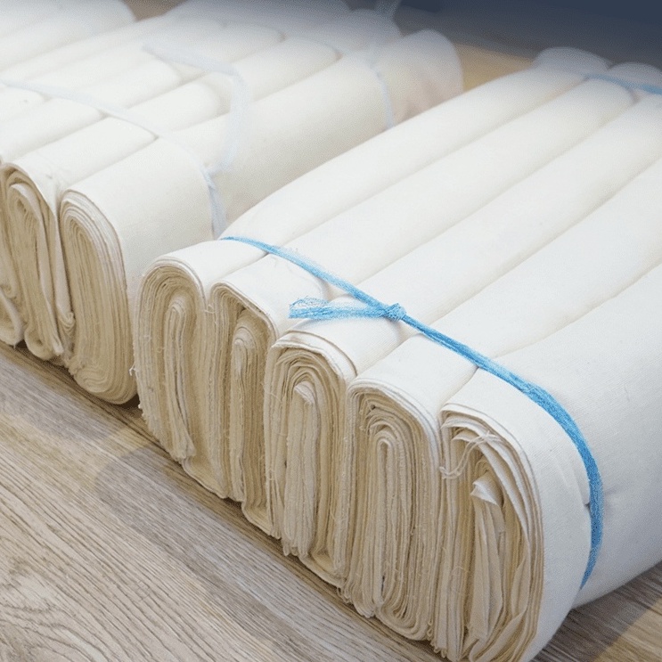 Khăn gói đậu chuyên dụng khổ 1 mét (nhiều size) - Chất liệu cotton 100% không tẩy trắng