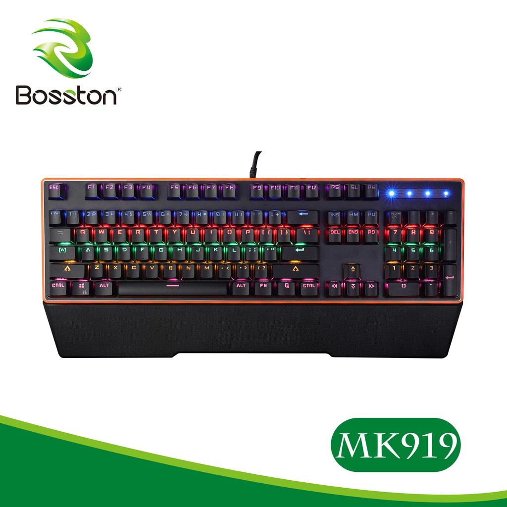 Bàn phím cơ Bosston MK-919 - BÀN PHÍM CƠ QUANG HỌC - Bàn phím chuyên game/ Keyboard Bosston MK919 | BigBuy360 - bigbuy360.vn