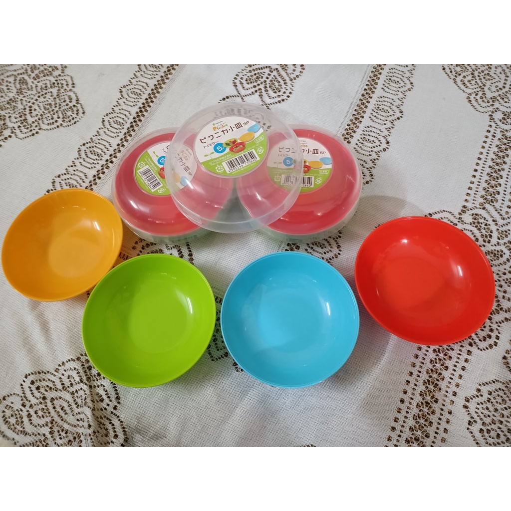 Bát đựng salad Inomata Nhật Bản 4 món nhựa PP Nguyên sinh cao cấp.
