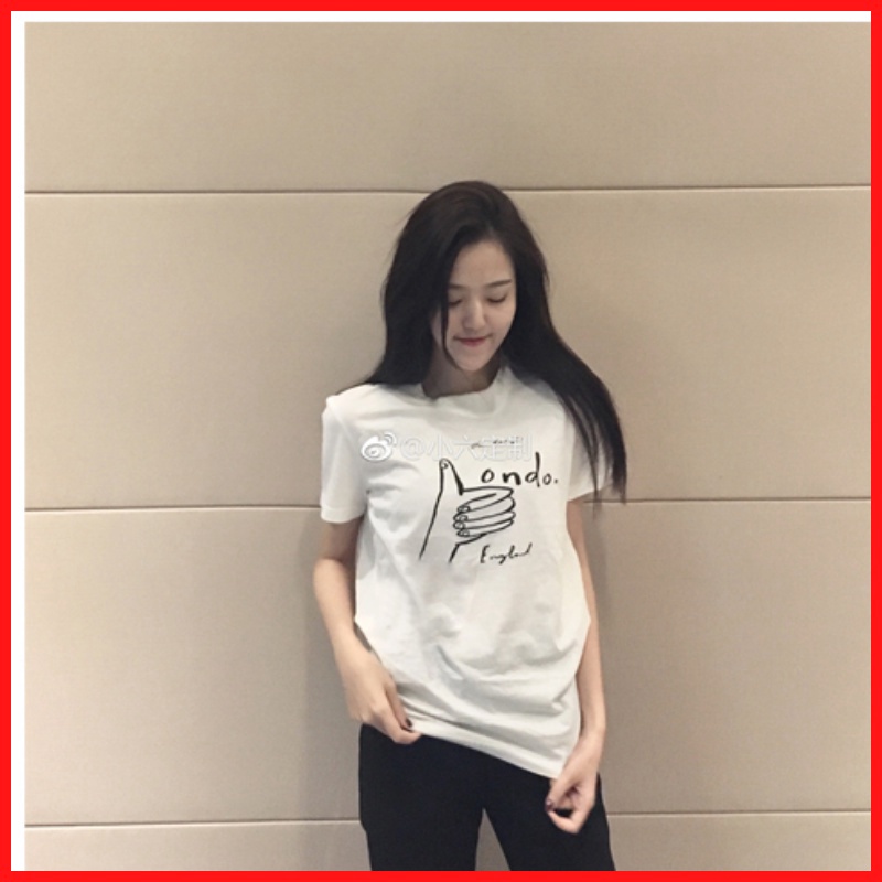 Áo Thun Nữ Unisex Tay Lỡ In Họa Tiết Bàn Tay Chữ London ATN2645 - J.A Shop