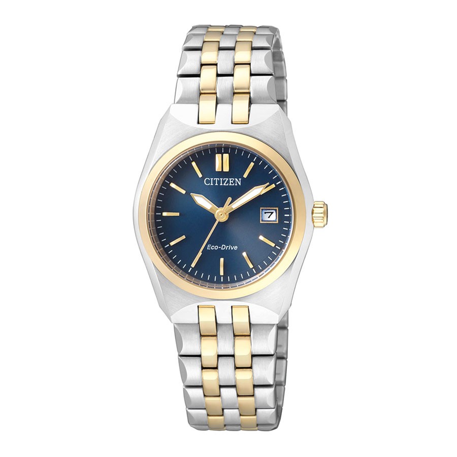 Đồng Hồ Nữ Citizen Dây Thép Không Gỉ EW2294-61L - Mặt Xanh