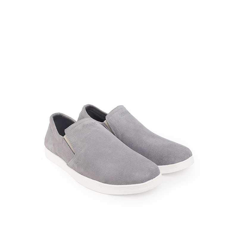 Giày Sneaker Thể Thao Cổ Thấp Xám Nam Nữ Cao Cấp