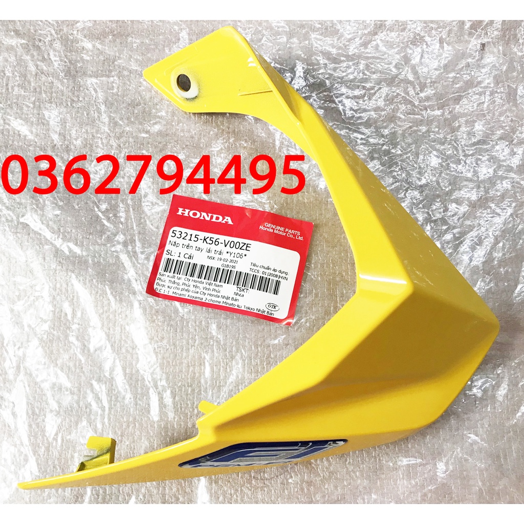Dàn áo Winner V1 Vàng đời 2017 Zin chính hãng Honda
