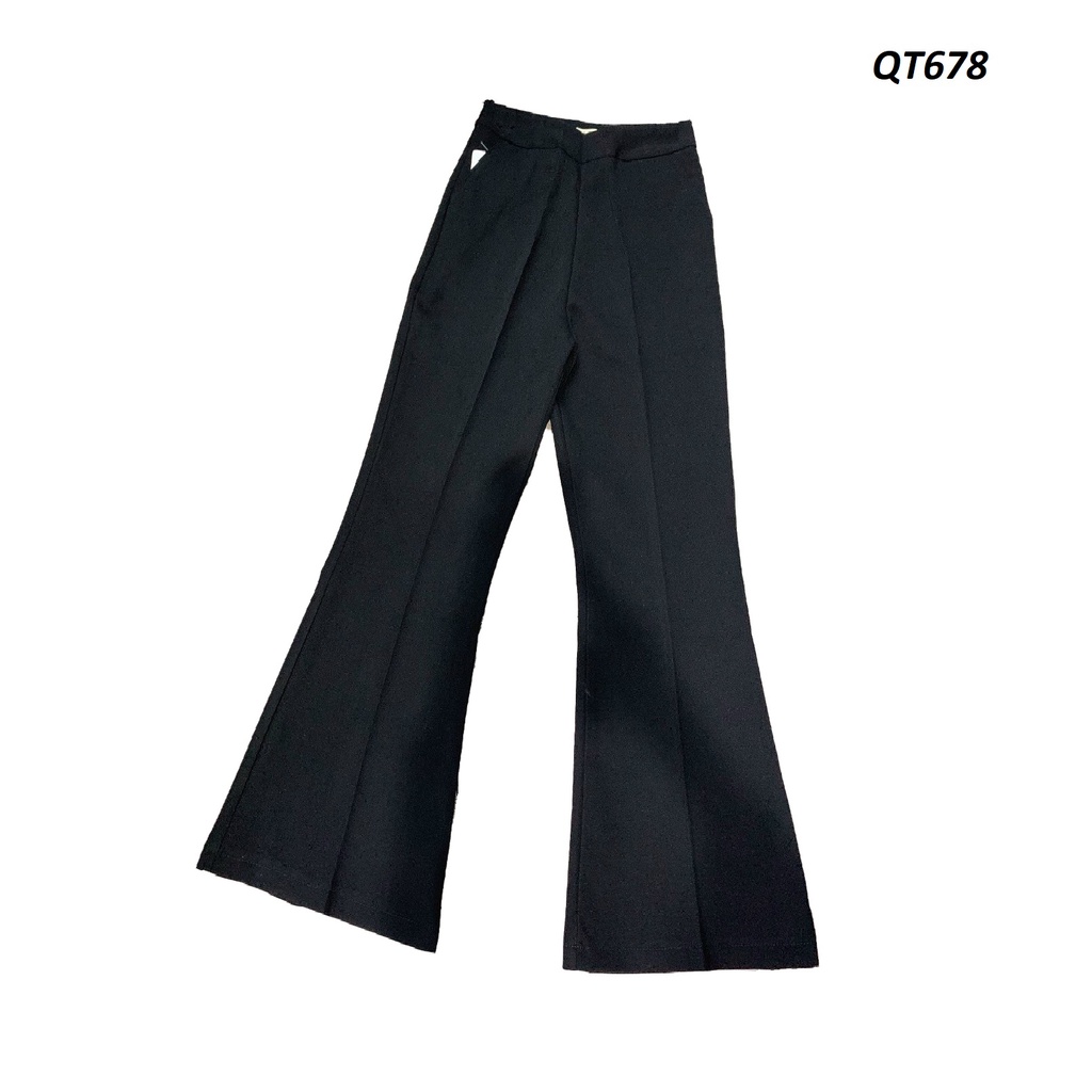 Quần tây ống pass loe dáng dài QT678