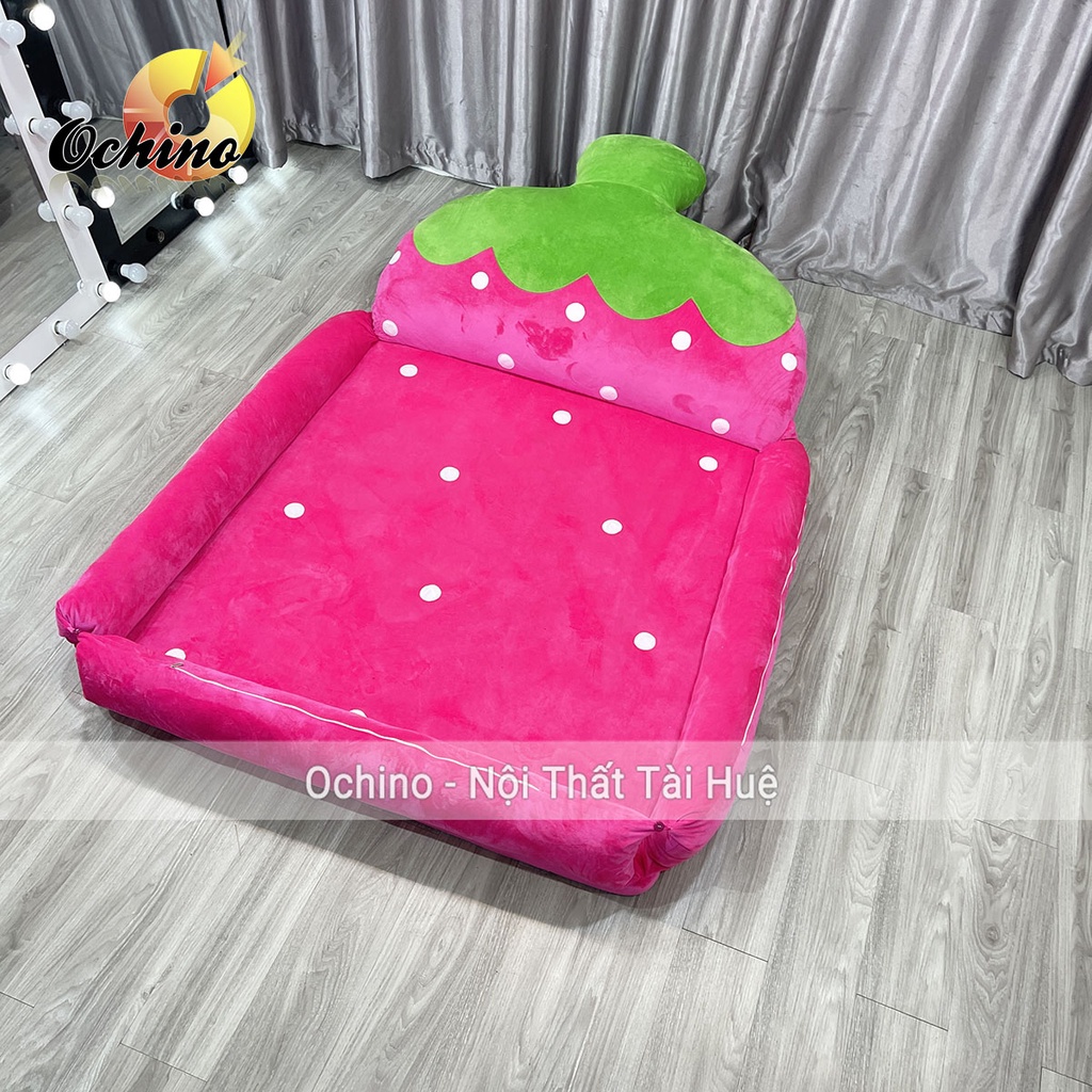 Nệm thú bông cho bé Hàng Handmade cao cấp size 1m6-1m1 (Ảnh thật shop chụp)