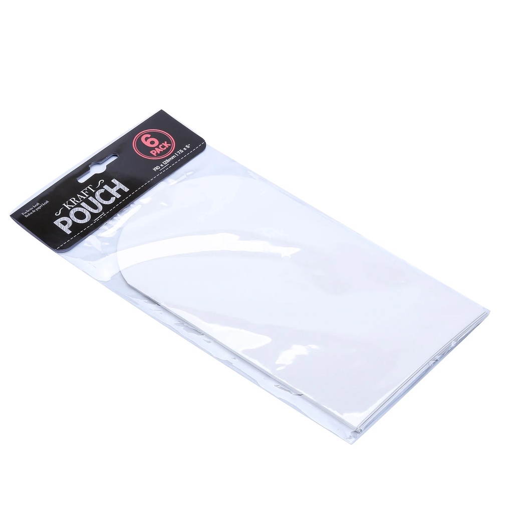 Túi Trắng 235*128 mm 6 Cái Uncle Bills YA0004
