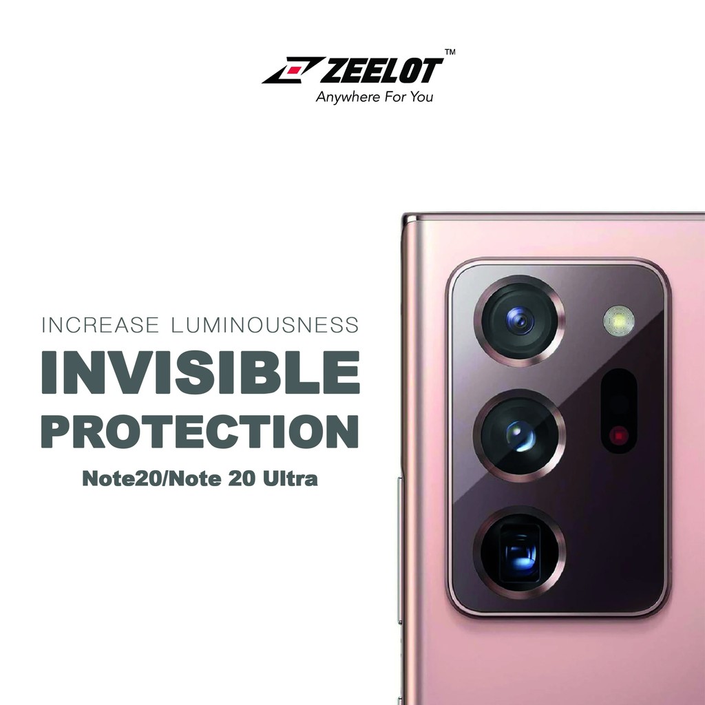 Kính Cường Lực Camera Lens Zeelot Samsung Galaxy Note 20 Ultra / S20 / S20 Plus / S20 Ultra