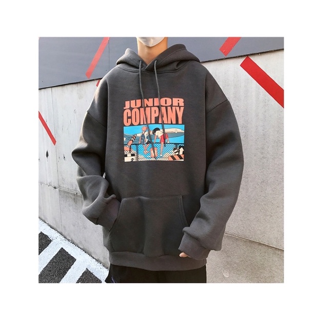 Áo khoác hoodie from rộng unisex chất nỉ ngoại dày dặn COMPANY