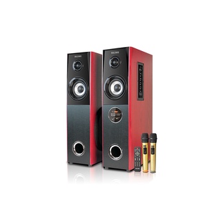 Loa Tháp Active Bluetooth và cắm dây Mozard M103 tặng kèm 2 mic không dây - Hàng qua sử dụng, Likenew