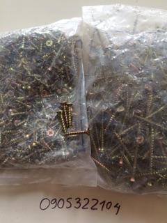 1 kg Vít bắn gỗ, bắn thạch cao màu vàng hoặc đen