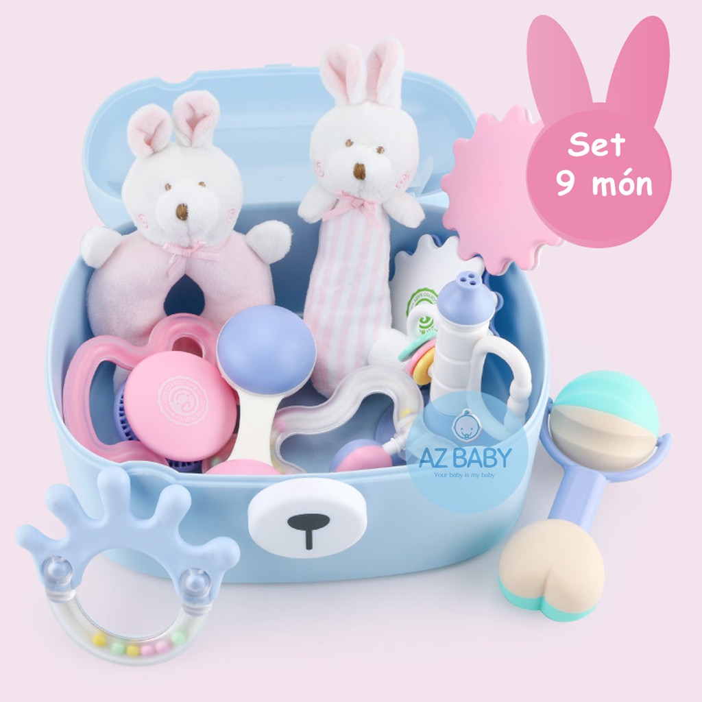 Sét Đồ Chơi Xúc Xắc Gặm Nướu Phát Triển Kỹ Năng Cơ Bản Cho Bé Goryeo Baby AZ Baby Store DC002