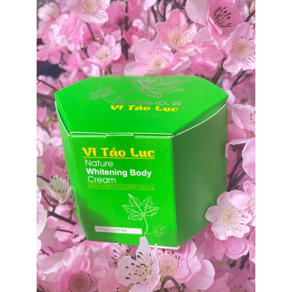 Kem dưỡng body sắc hương vi tảo lục 150g tặng kèm nước hoa