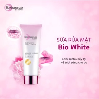 SỮA RỬA MẶT BIO-ESSENCE DƯỠNG TRẮNG CHUYÊN SÂU TANAKA 100g