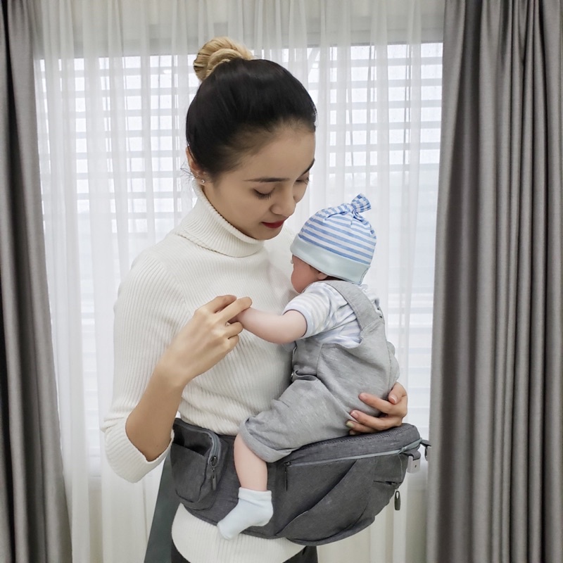 Địu Ngồi Pier Cao Cấp 6 Tư Thế Mẫu Mới Chính Hãng | Minizon Kids