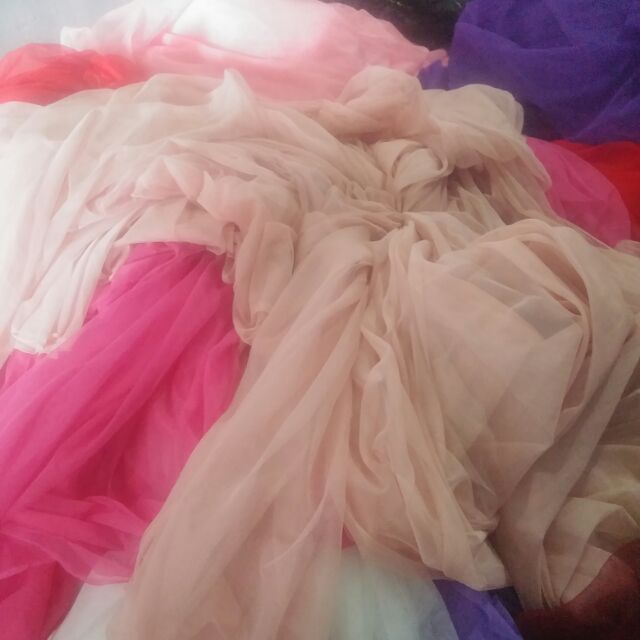 Voan lưới váy Tutu _ phụ kiện váy tutu
