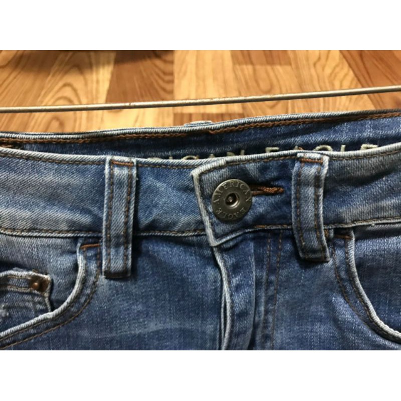Chân váy jean chữ A American Eagle_hàng xuất