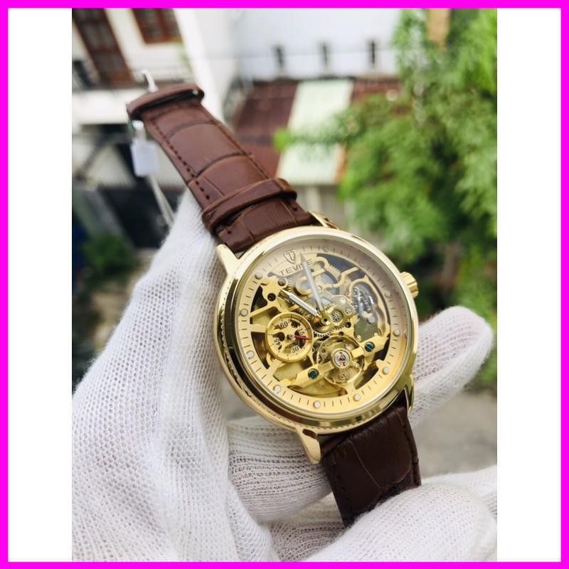 [ Hàng Xịn ] Đồng hồ nam tevise chính hãng automatic dây da [ Đồng Hồ Nam Cao Cấp] | BigBuy360 - bigbuy360.vn