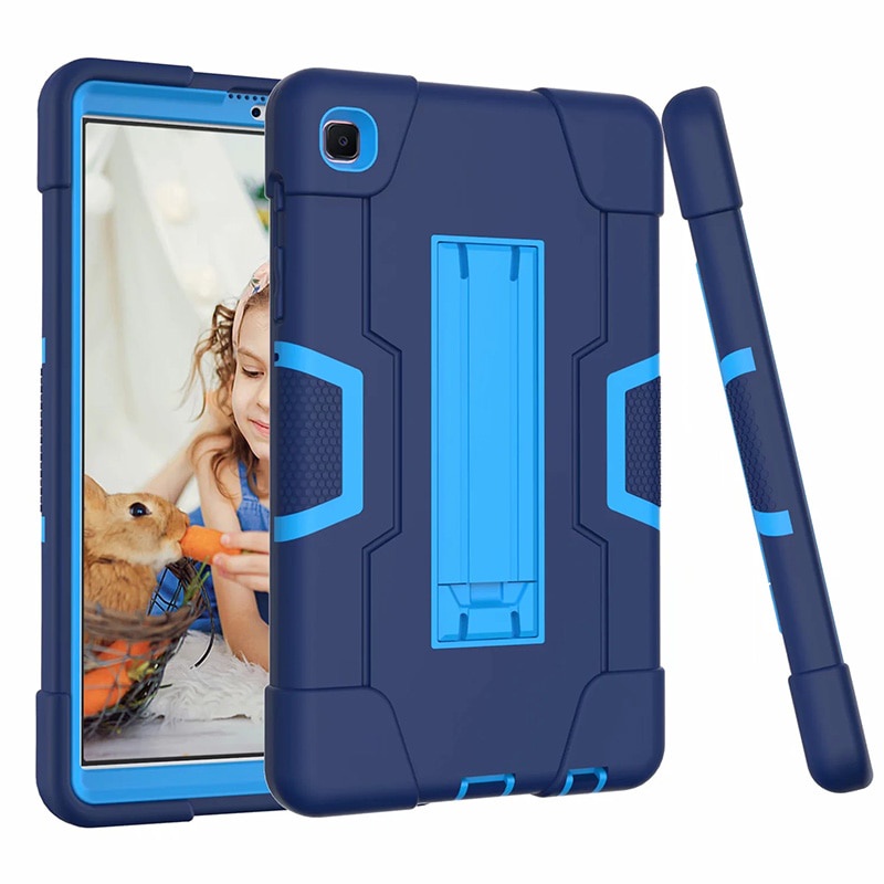 Ốp bảo vệ máy tính bảng chống sốc có giá đỡ cho Samsung Galaxy Tab A7 Lite 8.7inch Sm T220 T225