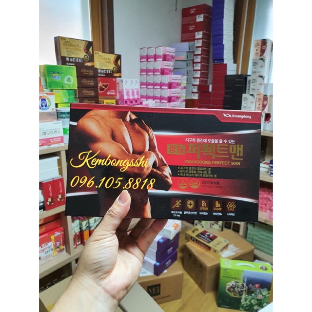 [ Hàng Mới Về ] Viên Bổ Nam Giới KWANGDONG PERFECT MAN Hàn Quốc, Hộp 240 viên | BigBuy360 - bigbuy360.vn