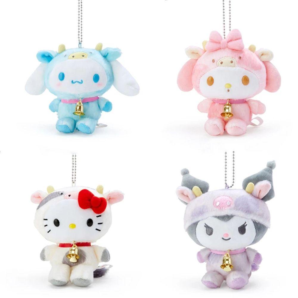 Móc Khóa Hình Thú Nhồi Bông Kuromi Kuromi Dễ Thương