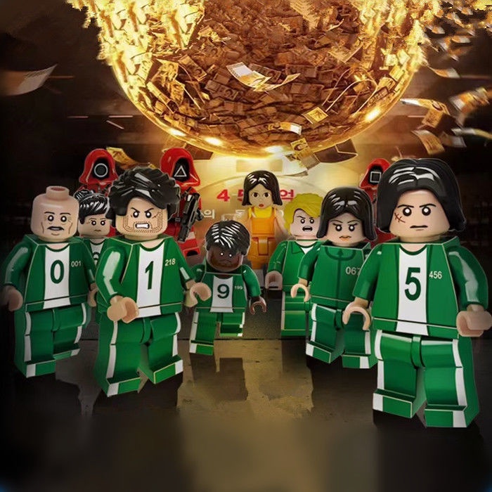 Bộ Đồ Chơi Xếp Hình Lego Gồm 123 Khối Gỗ Hình Người Lính Độc Đáo Cho Bé Trai 6