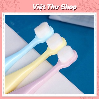 Bàn Chải Đánh Răng Vạn Sợi Lông Cao Cấp Siêu Siêu Mềm Cho Bé Từ 1~3 Tuổi Việt Thư
