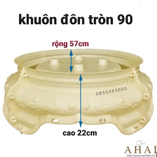 Khuôn đúc chân đôn tròn 90