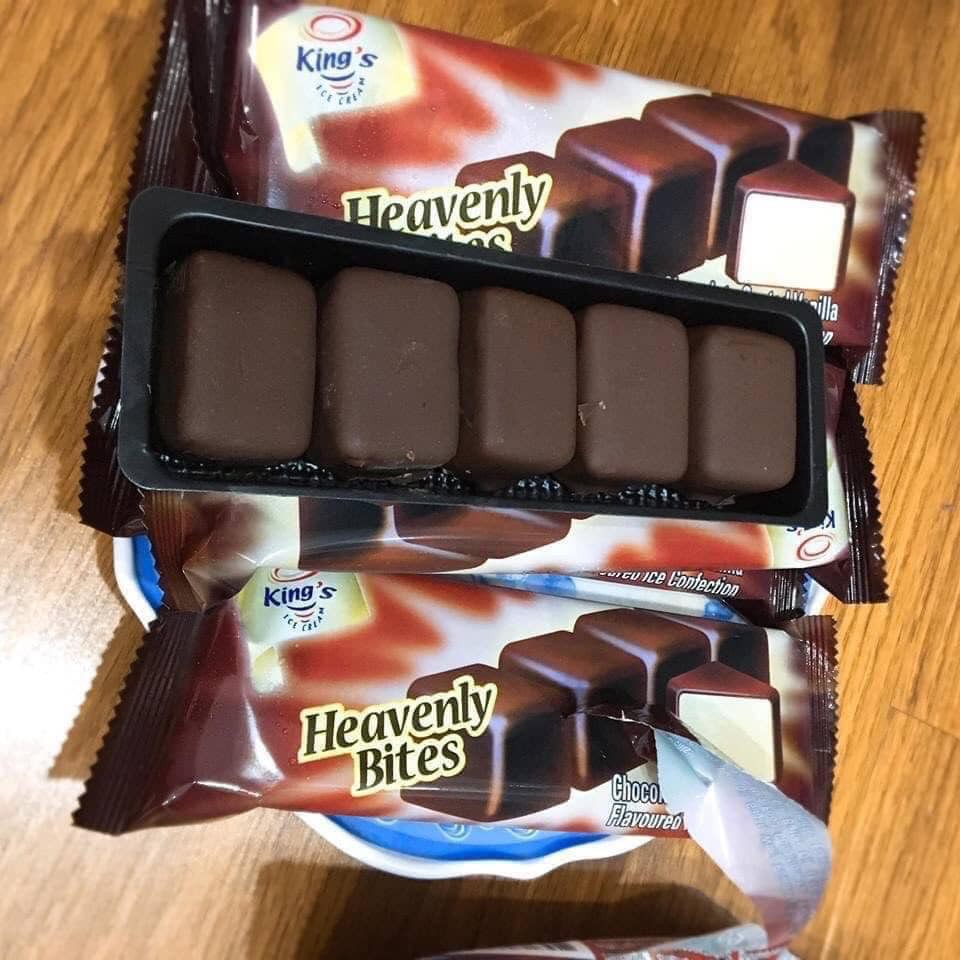Kem viên thái lan thanh 5 viên hàng nhập khẩu [Kem Thái Heavenly bites] [Hana Food ]
