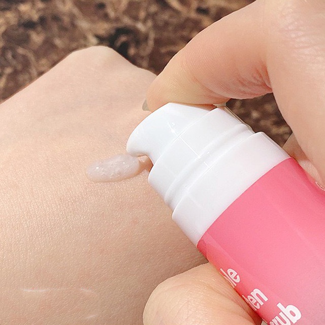 Tẩy Da Chết Làm Hồng Môi Sủi Bọt Gecomo Bubble Moisten Lip Scrub Cream Sena Beauty