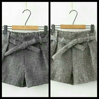 Quần Short Dạ Thắt Nơ