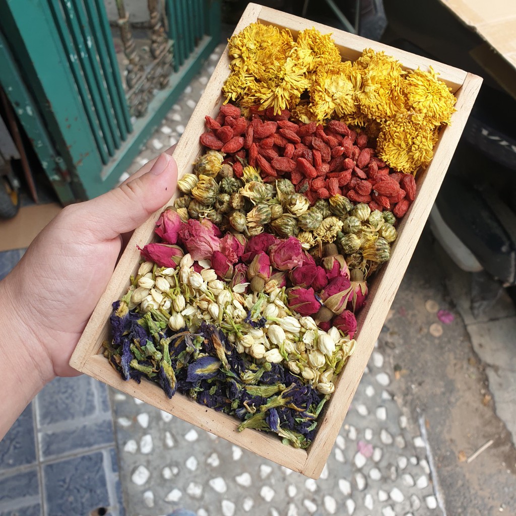 Lục Trà Hoa - 1 Set