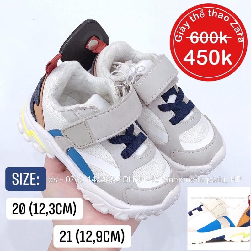 Giày bé trai Zara, HM, C&A