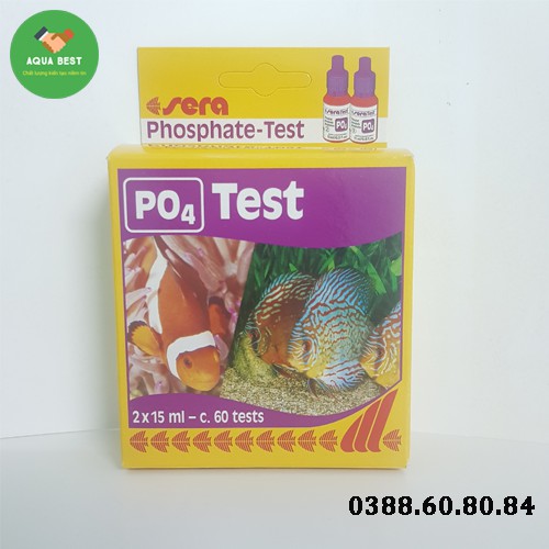Hộp test PO4 Sera Đức - Test PO4