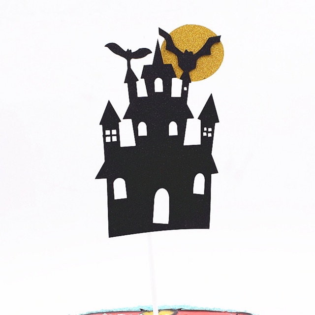 10  set cắm 2 lâu đài đen-Q5585