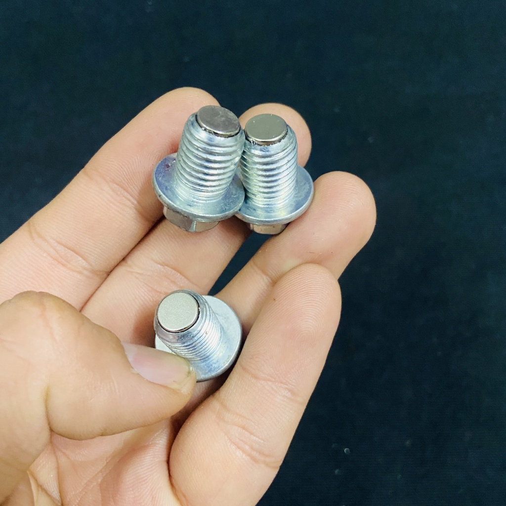 ỐC XẢ NHỚT NAM CHÂM HÚT CẶN CHO CÁC DÒNG XE GẮN NHƯ ỐC ZIN CAO CẤP