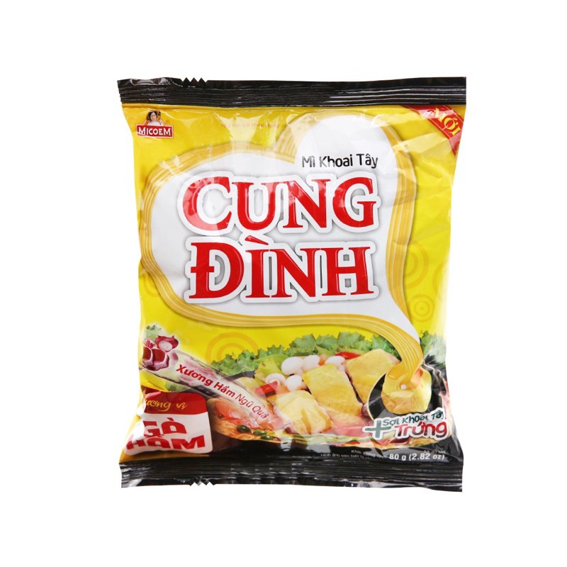 MÌ KHOAI TÂY CUNG ĐÌNH ĐỦ VỊ GÓI 80G | BigBuy360 - bigbuy360.vn