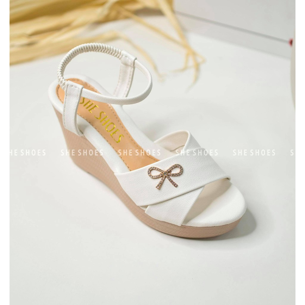 Giày sandal đế xuồng ♥️Freeship♥️ sandal nữ 9p siêu nhẹ, độc quyền bởi SHE SHOES