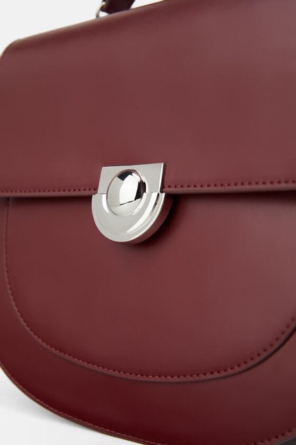 (Zara đủ bill) Túi Zara Medium Oval Crossbody Bag