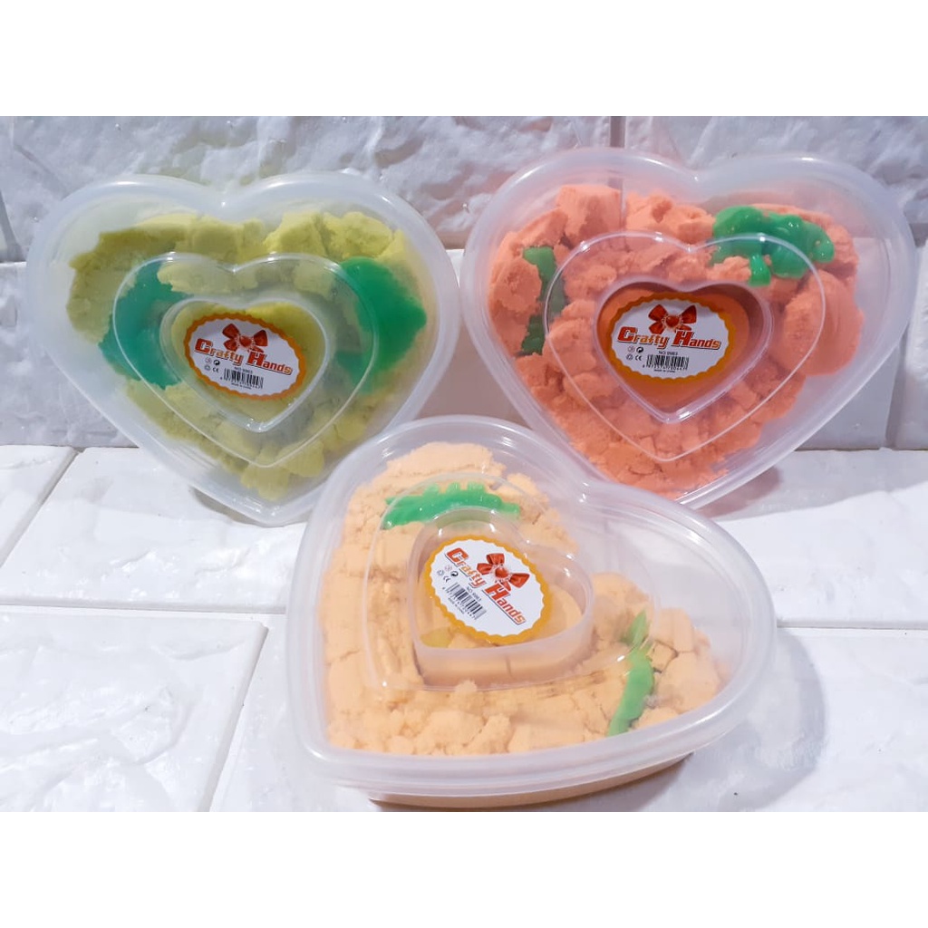 Đồ chơi giáo dục trẻ em Takasimurah99 - MAGIC SAND LOVE 9963 / Kinetic SAND / MAGIC