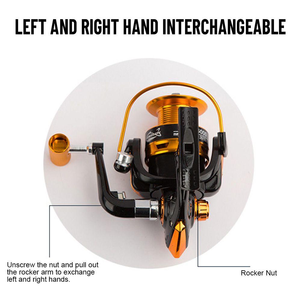 Máy Câu Cá Kim Loại SHOUKEY Có Công Tắc Tiện Dụng