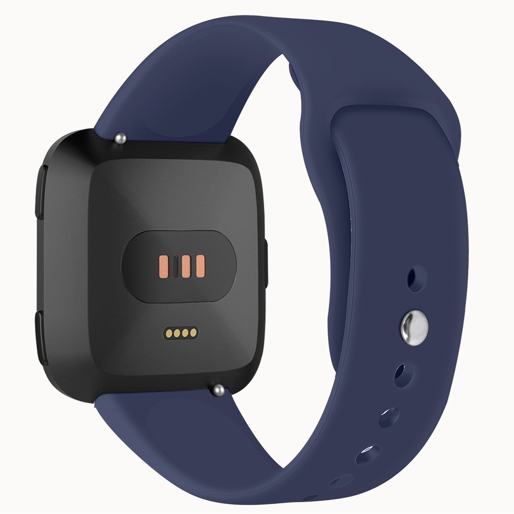 Dây Đeo Silicon Thoáng Khí Cho Đồng Hồ Thông Minh Fitbit Versa 1 / 2 Versa 2 / Versa Lite