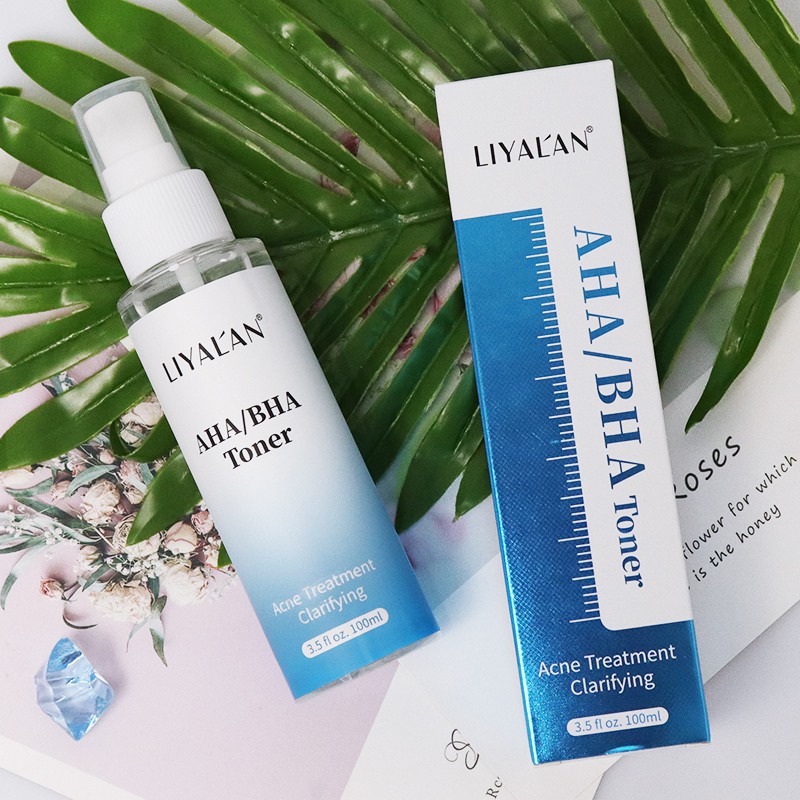 LIYAL'AN AHA BHA Toner giúp giảm mụn trứng cá và mụn đầu đen 100ml | BigBuy360 - bigbuy360.vn