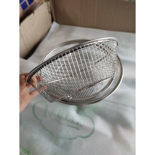 Combo 3 rổ inox đựng đồ đa năng đủ kích cỡ
