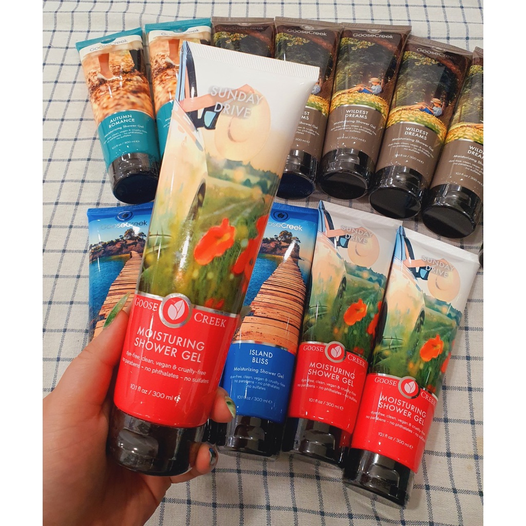 GEL TẮM CẤP ẨM CỦA GOOSE CREEK