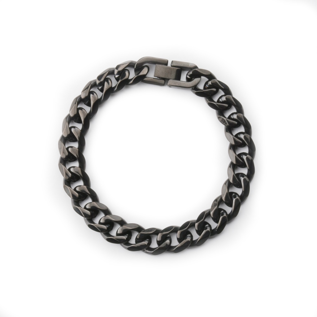 Vòng tay thép titan phong cách hip hop Hàn Quốc cổ điển tùy chọn màu sắc