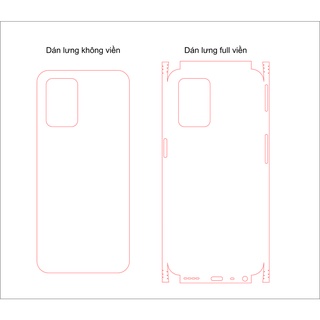 Miếng dán màn hình, dán lưng, dán camera cho Realme 8 5G