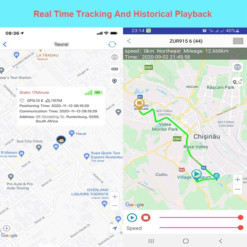 Thiết Bị Định Vị GPS Thông Minh + LBS + WIFI Positio