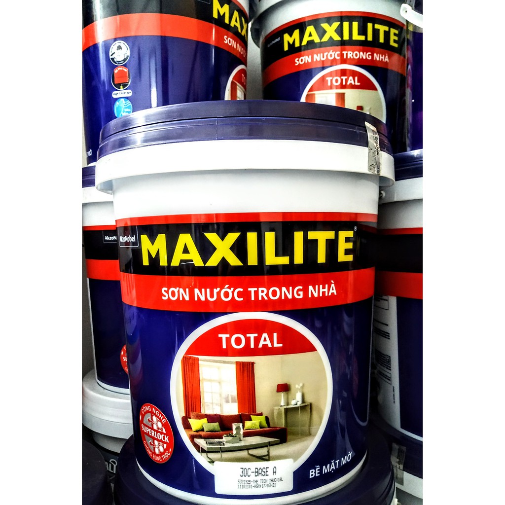 Sơn nước nội thất Maxilite Total (18 LÍT)