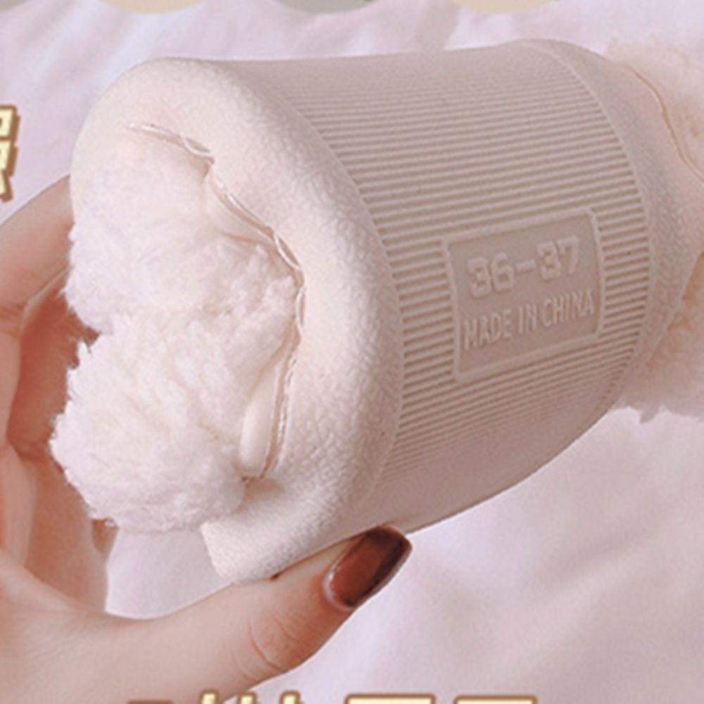 Dép Đi Trong Nhà Hình Thỏ / Gấu Thời Trang Mùa Đông Cho Nữ