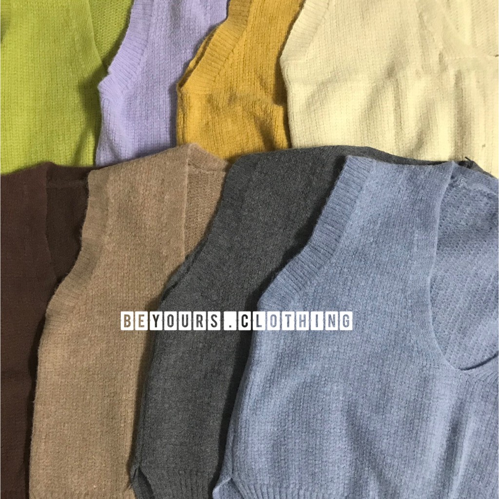 Áo len ghi lê đủ màu theo phong cách retro thời trang mùa thu đông | BigBuy360 - bigbuy360.vn